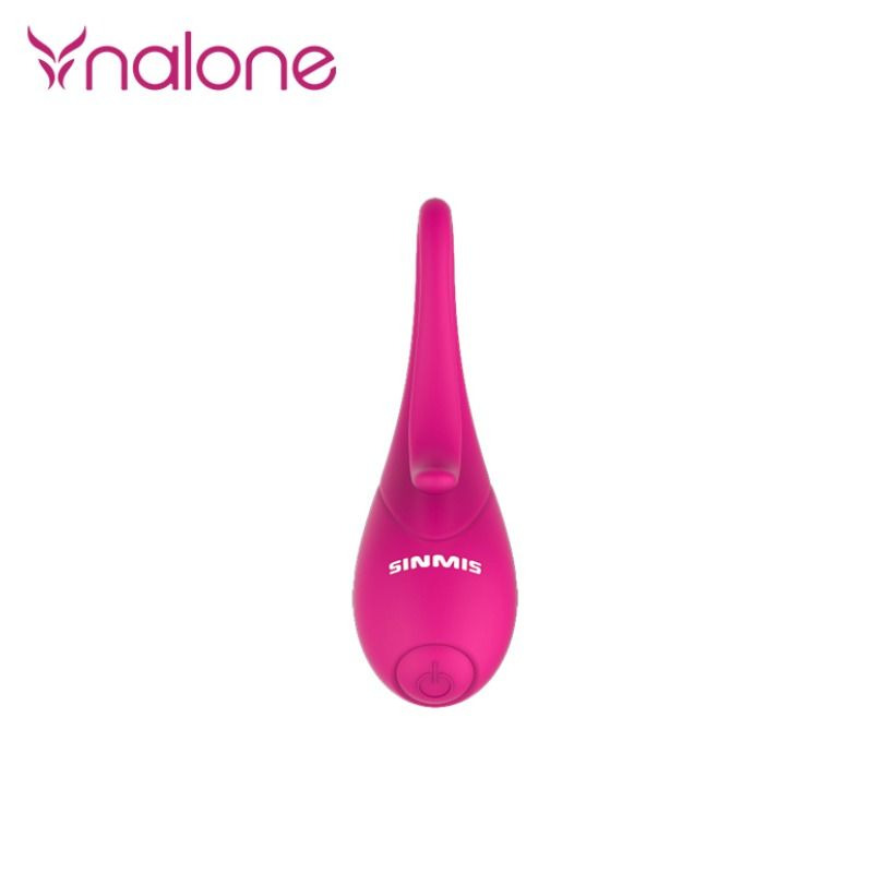 Coco Vibrador Silicona Pinza Rosa