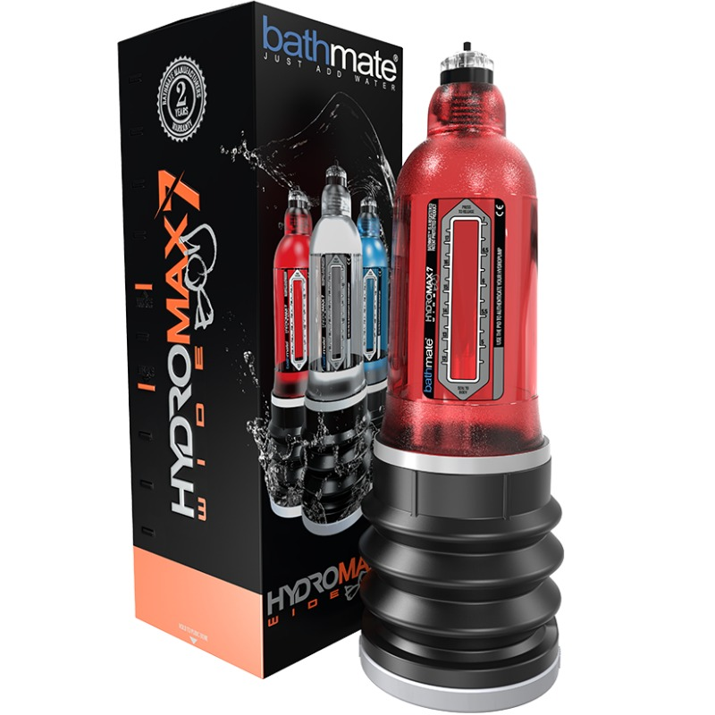 Bathmate Hydromax 7 Wide Boy Rojo