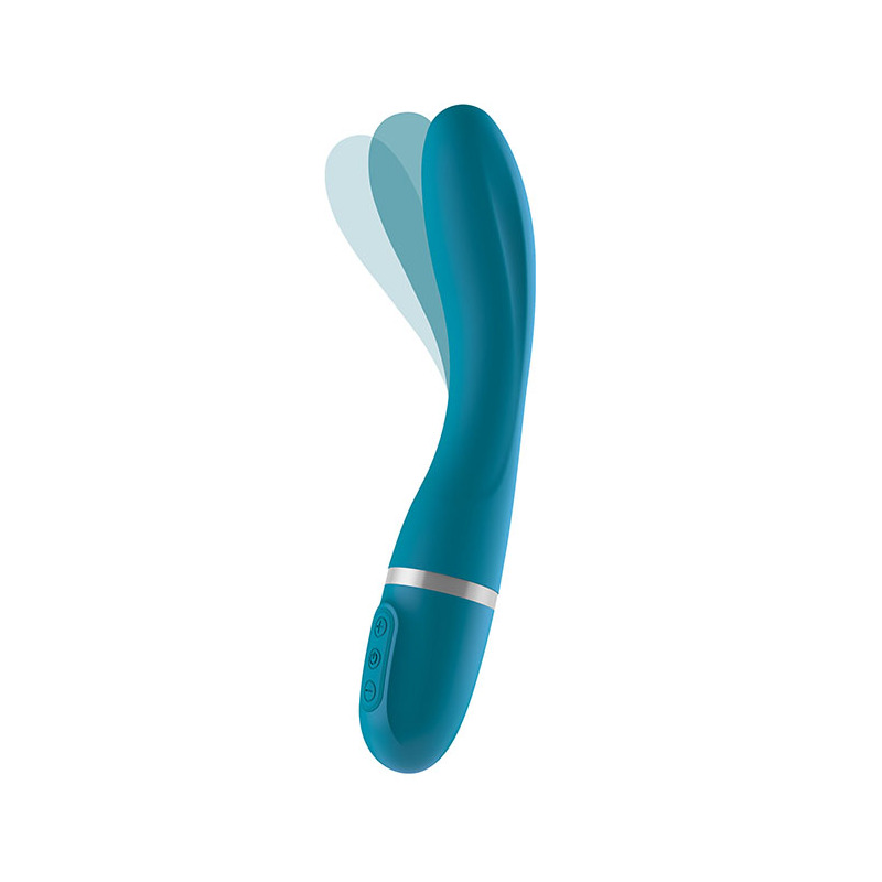 Bend It Ocean Vibrador Vertebrado Azul