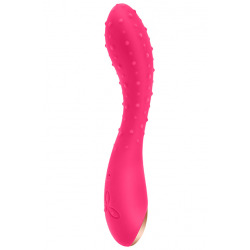 Slender rechargeable pointillé rose