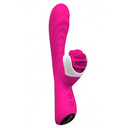 Vibrateur lapin rose rugissement