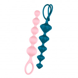 Satisfyer Beads Cadenas Anales Bicolor