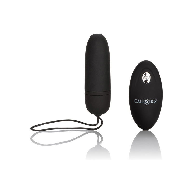 Huevo Vibrador de Silicona con Mando Negro