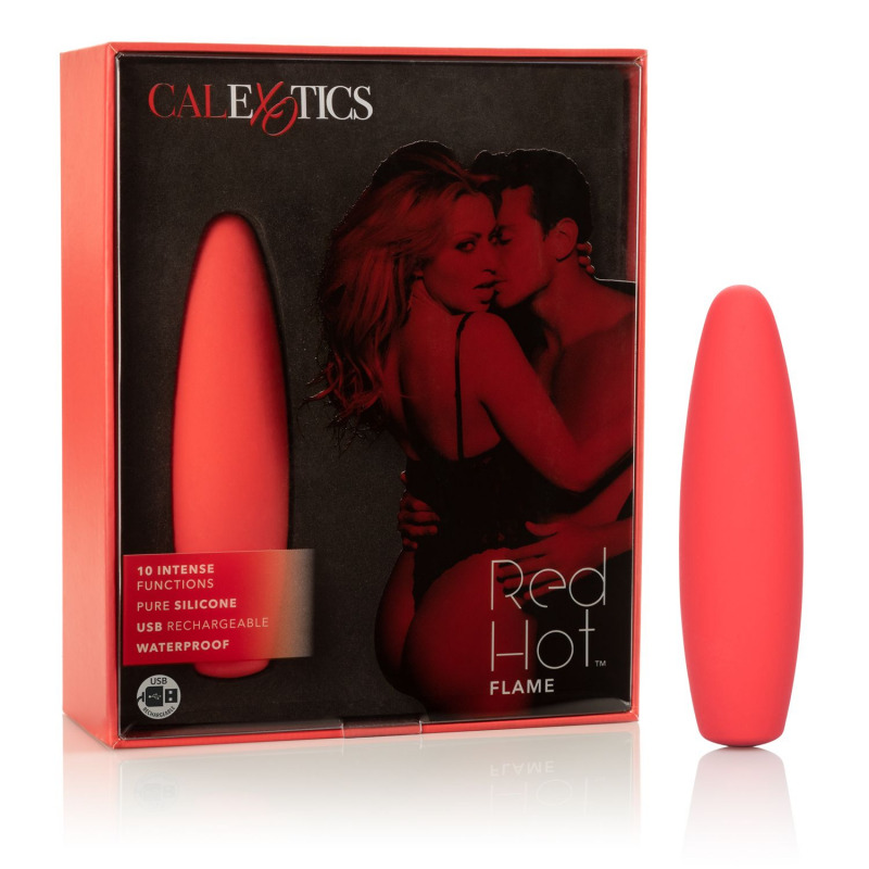 Vibrador Silicona Red Hot Flame