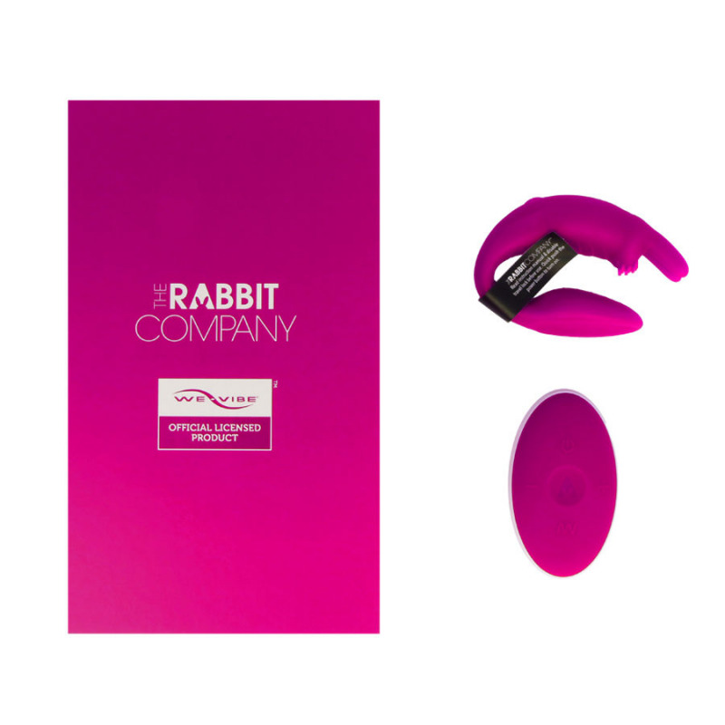 The Couples Rabbit By We Vibe Rosa Control Remoto