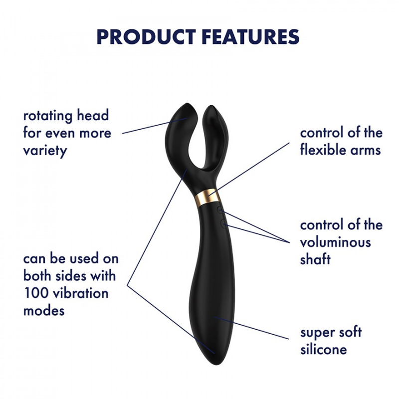 Satisfyer Partner Multifun 3 Negro