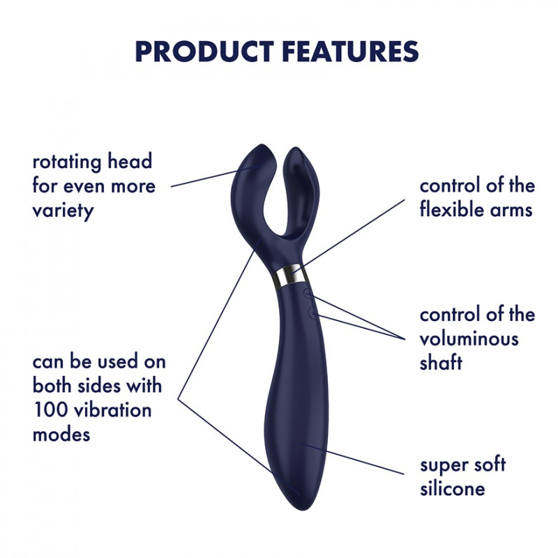 Satisfyer Partner Multifun 3 Azul