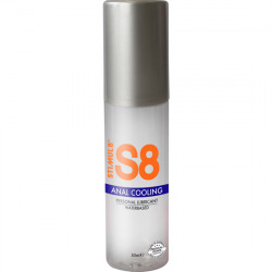 S8 Lubrifiant Anal Base Eau Effet Froid