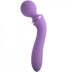 Wand Masajeador Duo Morado Flexible