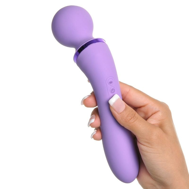 Wand Masajeador Duo Morado Flexible