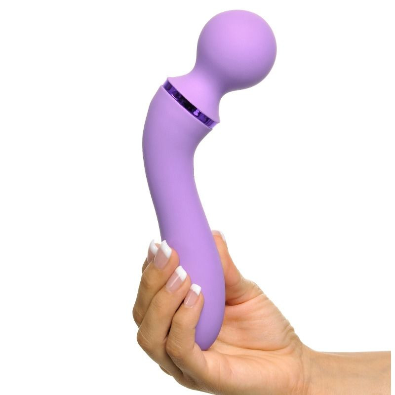 Wand Masajeador Duo Morado Flexible