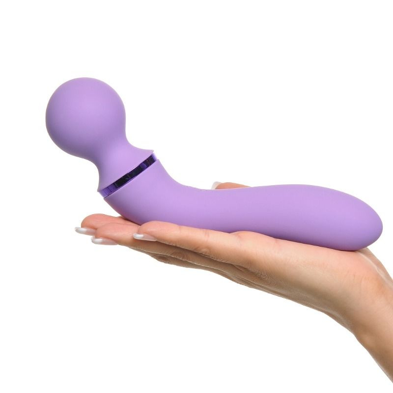 Wand Masajeador Duo Morado Flexible