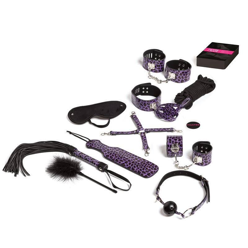 Master Slave Kit BDSM Parejas Morado