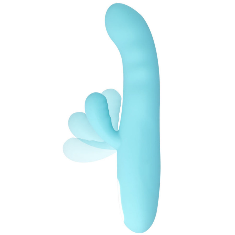 Eiffel Vibrador Rotador Azul Turquesa