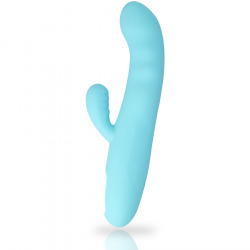 Eiffel Vibrator Rotateur Turquoise Bleu