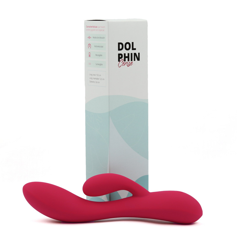 Dolphin Vibromasseur Cerise