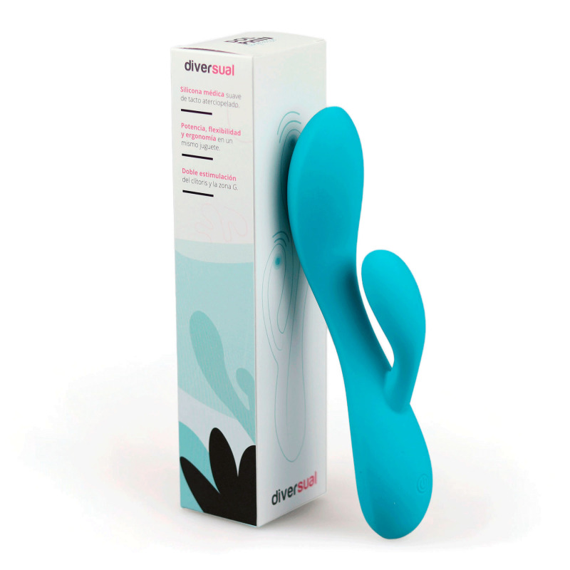 Dolphin Vibromasseur Turquoise