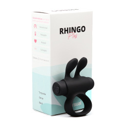 Anillo Vibrador Rhingo Plus Negro