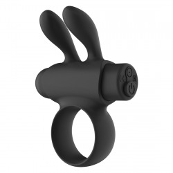 Anillo Vibrador Rhingo Plus Negro