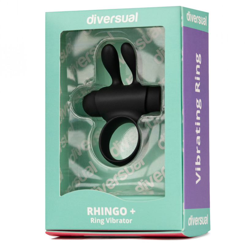 Anillo Vibrador Rhingo Plus Negro