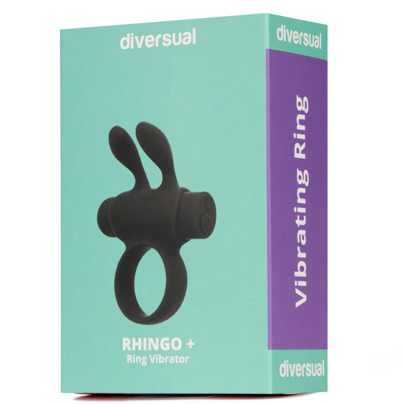 Anillo Vibrador Rhingo Plus Negro