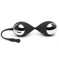 Kegel Toner Bolas Negro Plata 78g