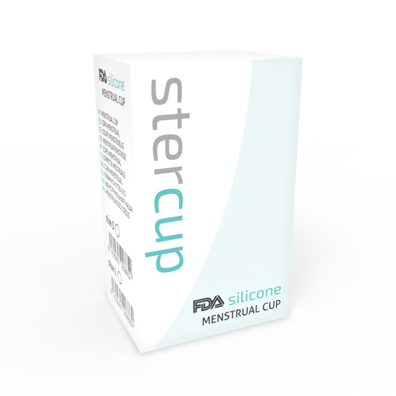 Copa Menstrual FDA Silicona Talla L Lila