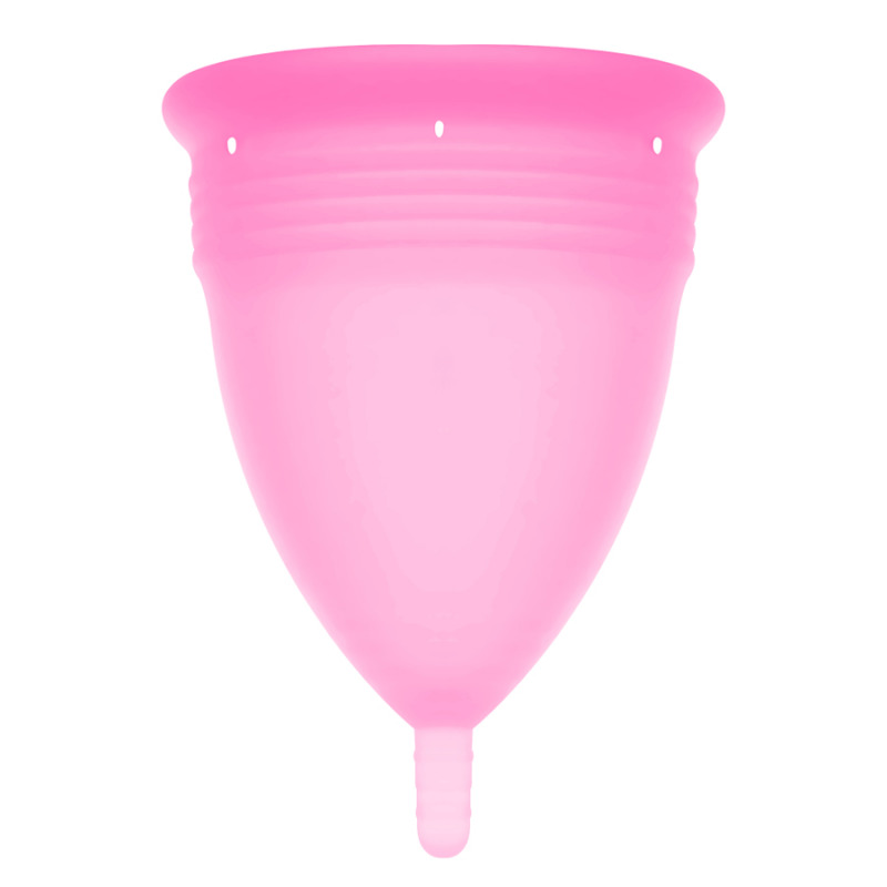 Copa FDS Silicone Talla S Rosa