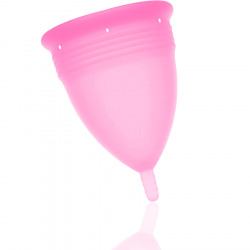 Coupe FDS Silicone Taille S Rose