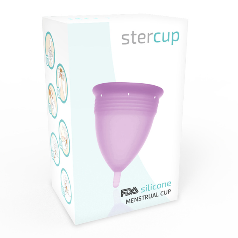 Copa Menstrual FDA Silicone Talla S Lila