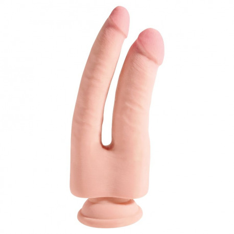 King Cock Pene Doble con Triple Densidad 24 cm