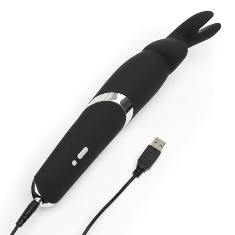 Happy Rabbit Wand Vibrator Negro