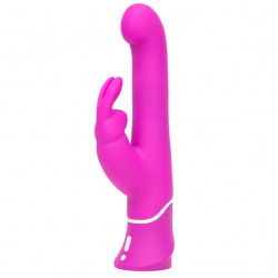 Happy Rabbit Vibrador con Bolas G-Spot Lila
