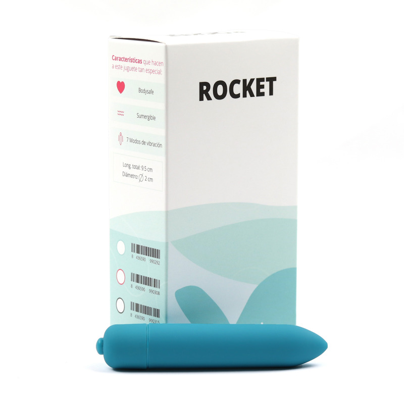 Vibrateur Turquoise Rocket