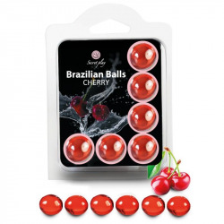 Set 6 Brazilian Balls Cereza