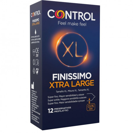 Finissimo Control Xtra Large 12 Uds