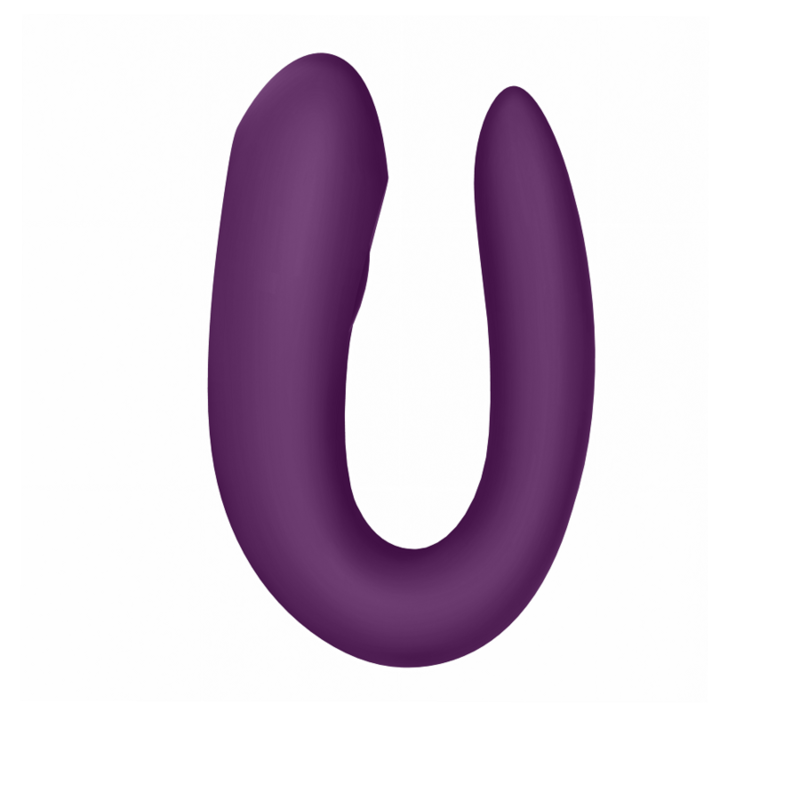 Satisfyer Double Joy Morado con App