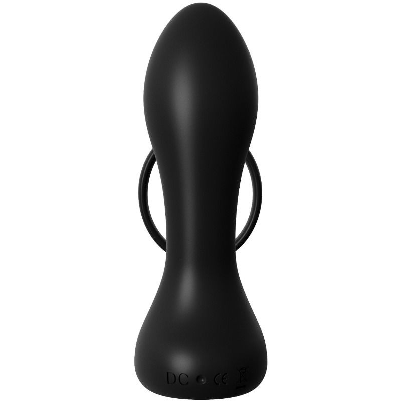 Plug Anal Vibrador con Anillo Ass-Gasm