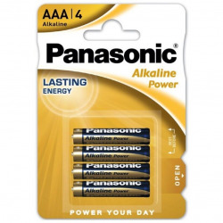 Batteries alcalines AAA-LR03 4 Pc