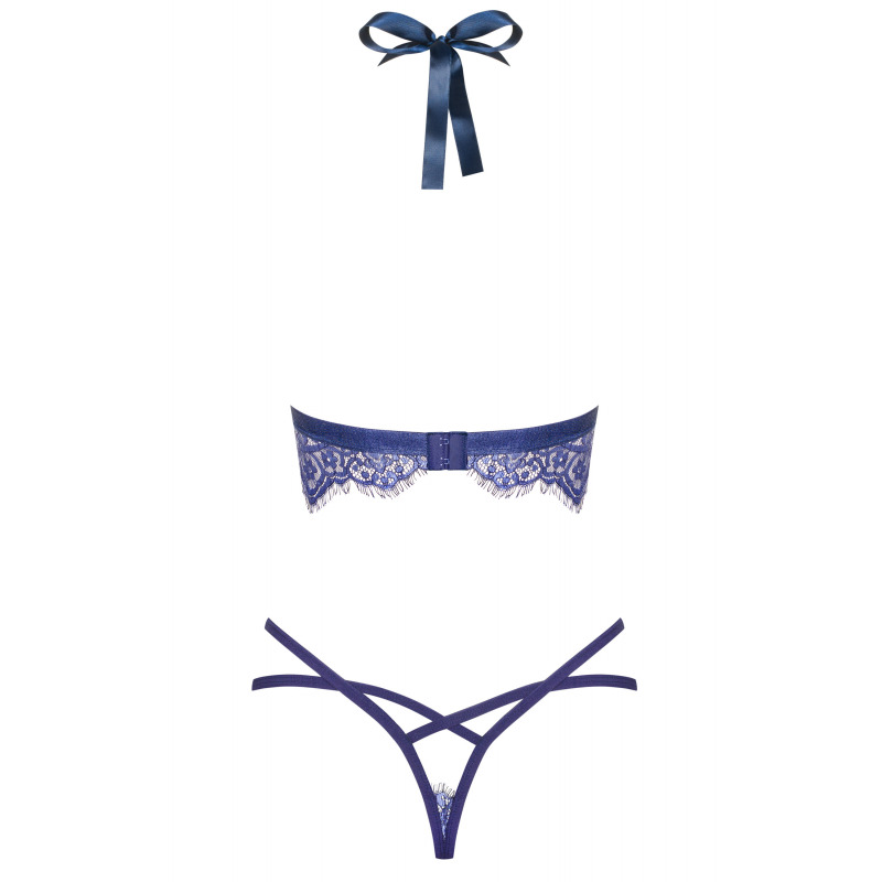 Set Dos Piezas Flowlace Azul