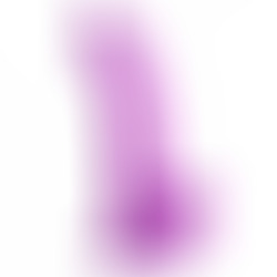 Gode Réaliste avec Testicules 19 cm Violet