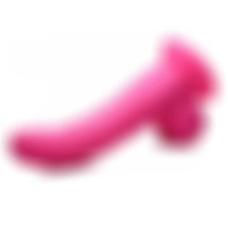 Dildo Realístico con Testículos 19 cm Rosa