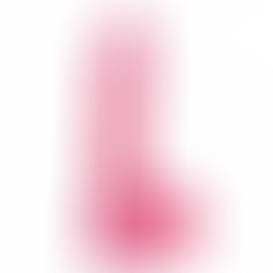 Dildo con Testículos Slim Stick Cereza 15,24 cm 