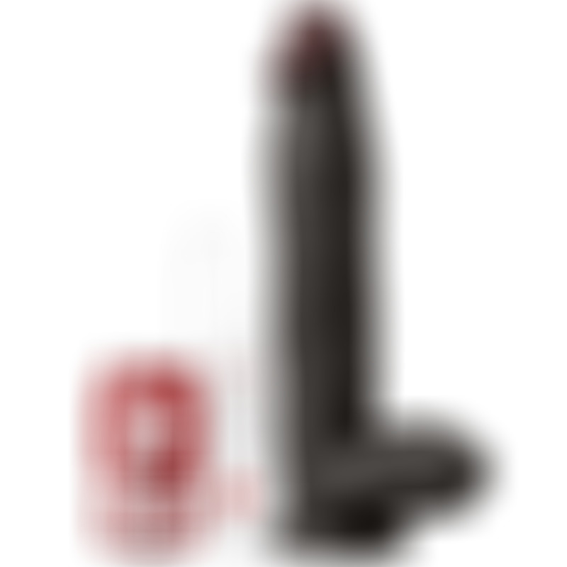 Pene Realista Vibrador Negro The Power 31 cm