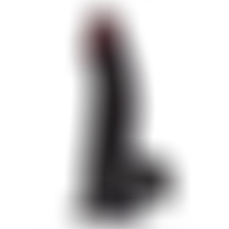 Pene Realista Negro Amazing 23 cm