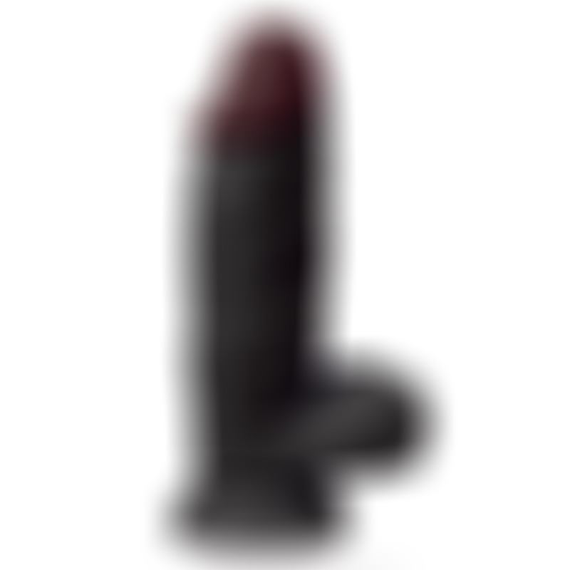 Pene Realista Negro The Strong 26 cm