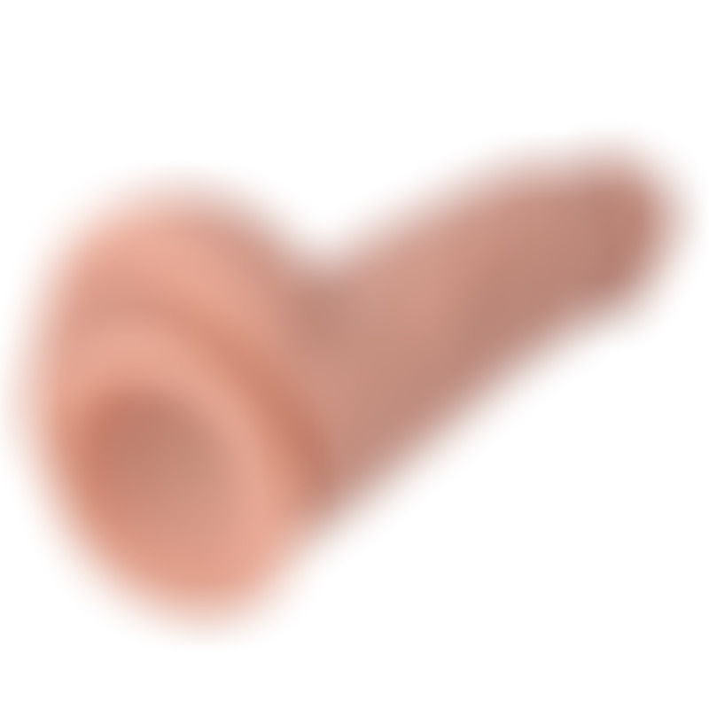 Dual Layer Realistic con Testiculos 23,5 cm R19