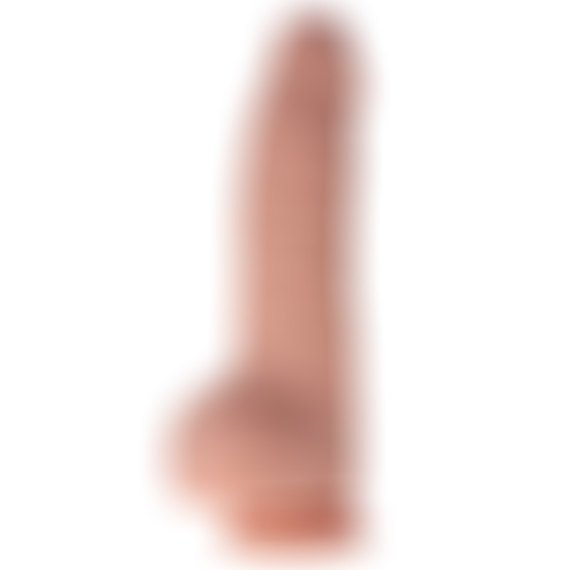 Dual Layer Realistic con Testiculos 23,5 cm R19