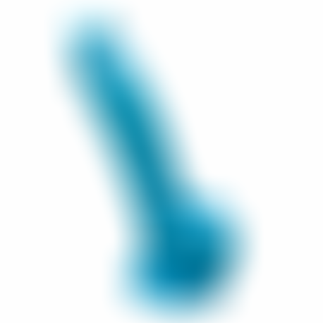 Dildo Model 1 17,5 cm Azul