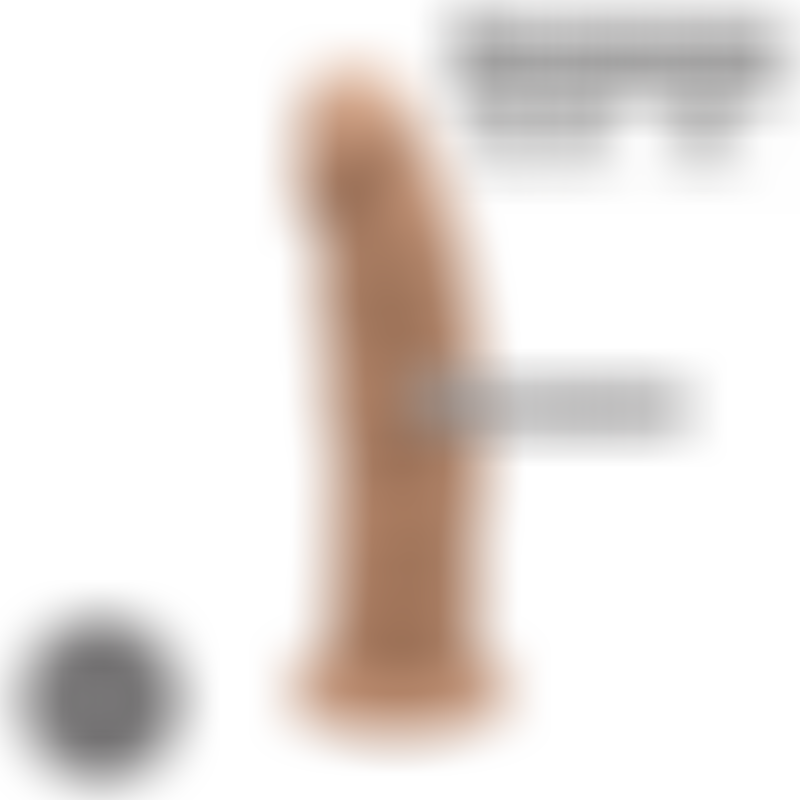 Dildo Modelo 2 Caramelo 19 cm